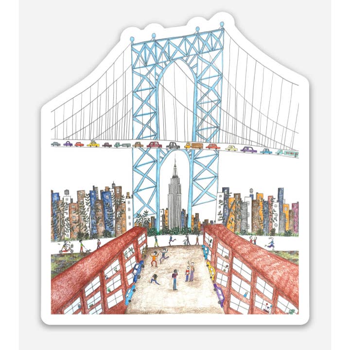 Natchie - Wholesale Sticker - Brooklyn, DUMBO Sticker Pack6
