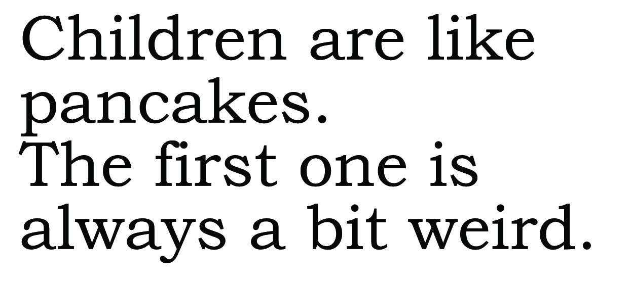 The 3 Sisters Design Co. – wholesale Vardagliga hälsningskort – BIG HOUSE Hälsningar, Barn är som pannkakor. Den första...1