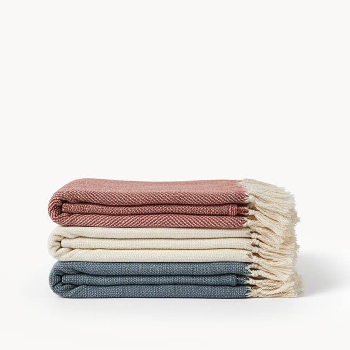 KORISSA - Wholesale Throw blanket - Artisanal Handwoven Cotton Throw Blanket6