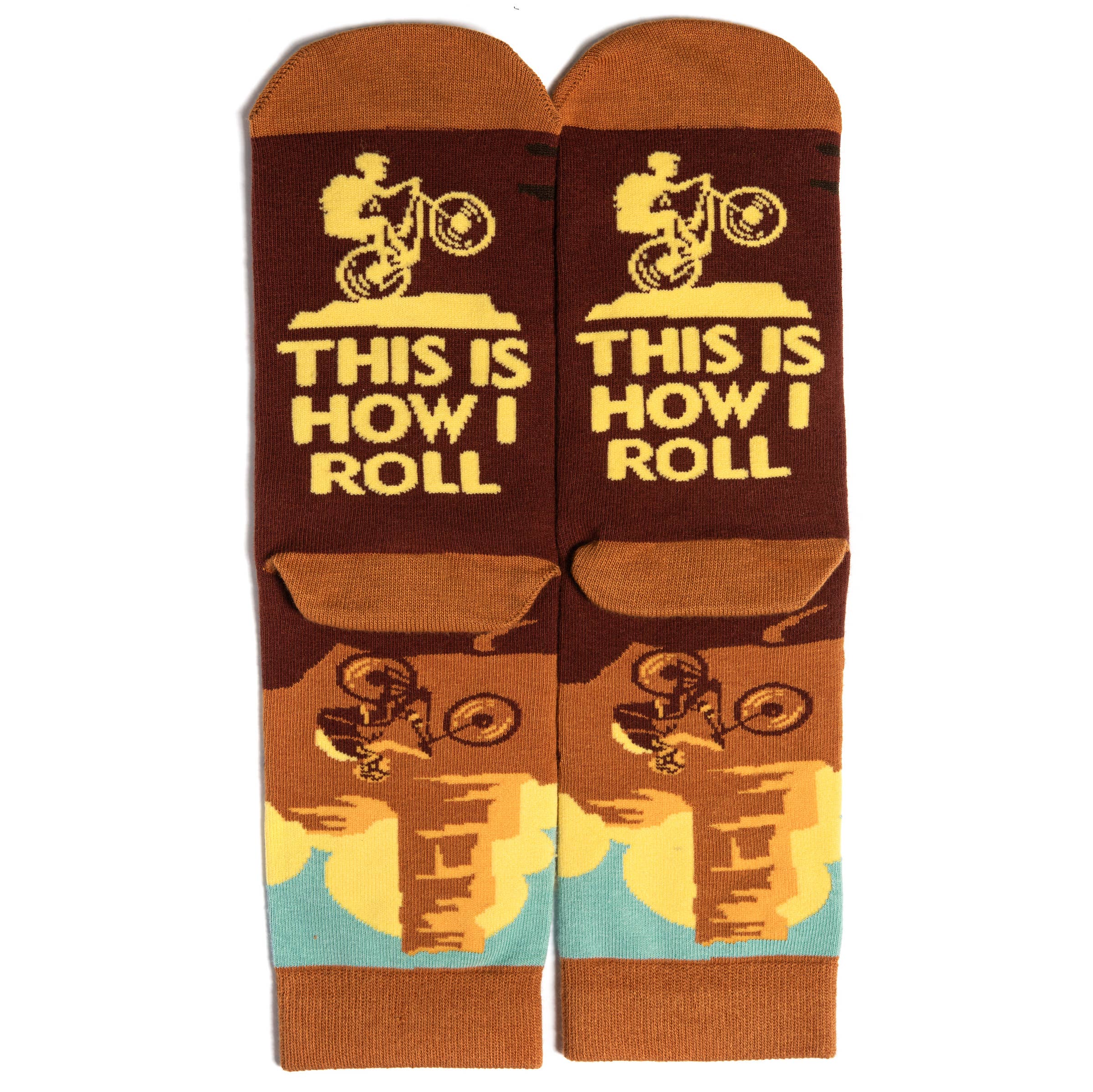 Lavley - Wholesale Socks - Unisex - This Is How I Roll Mountain Biking Socks3