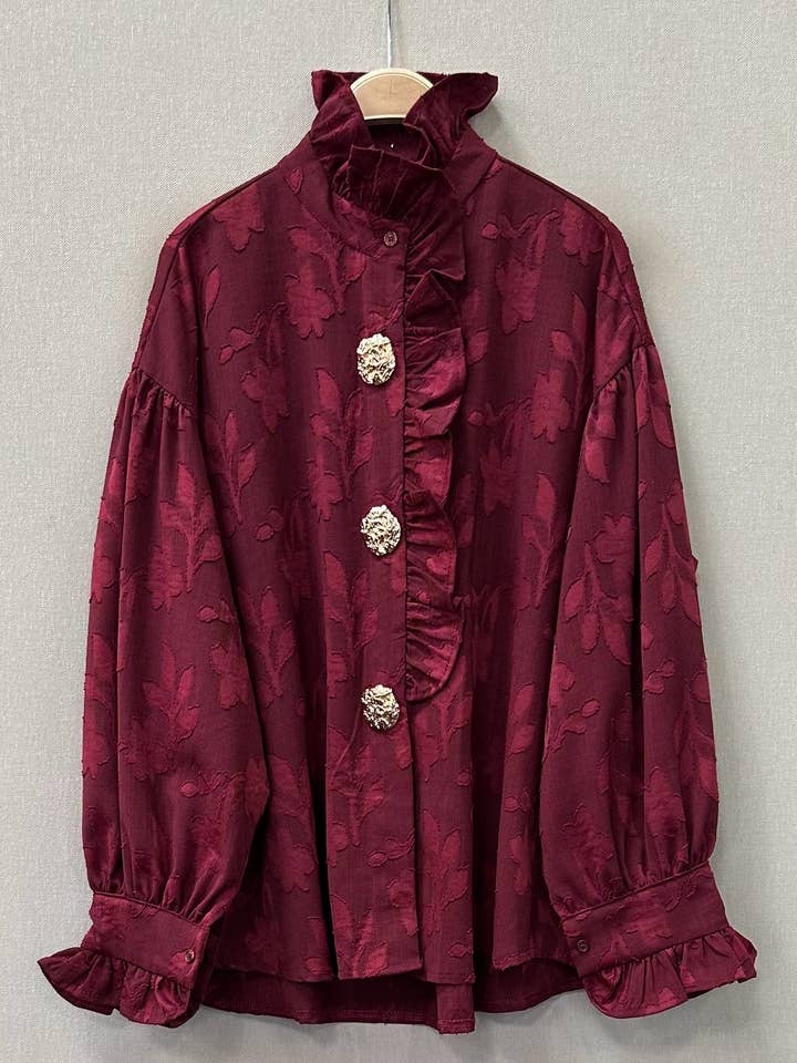 CAMICETTA COLLO ALLA COREANA per la vendita all'ingrosso da parte di SWEET MAGIC MODA Y COMPLEMENTOS