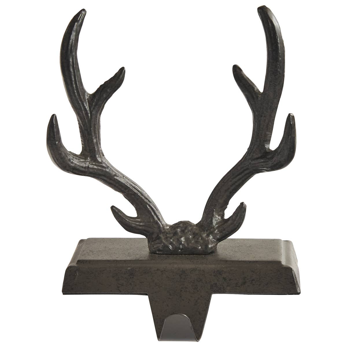 Split P – wholesale Christmas decoration – Eva & Co Antler Stocking Hanger - Iron0