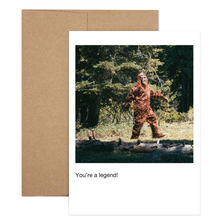 Bigfoot Father's Day for wholesale by Salty Dog Publishing