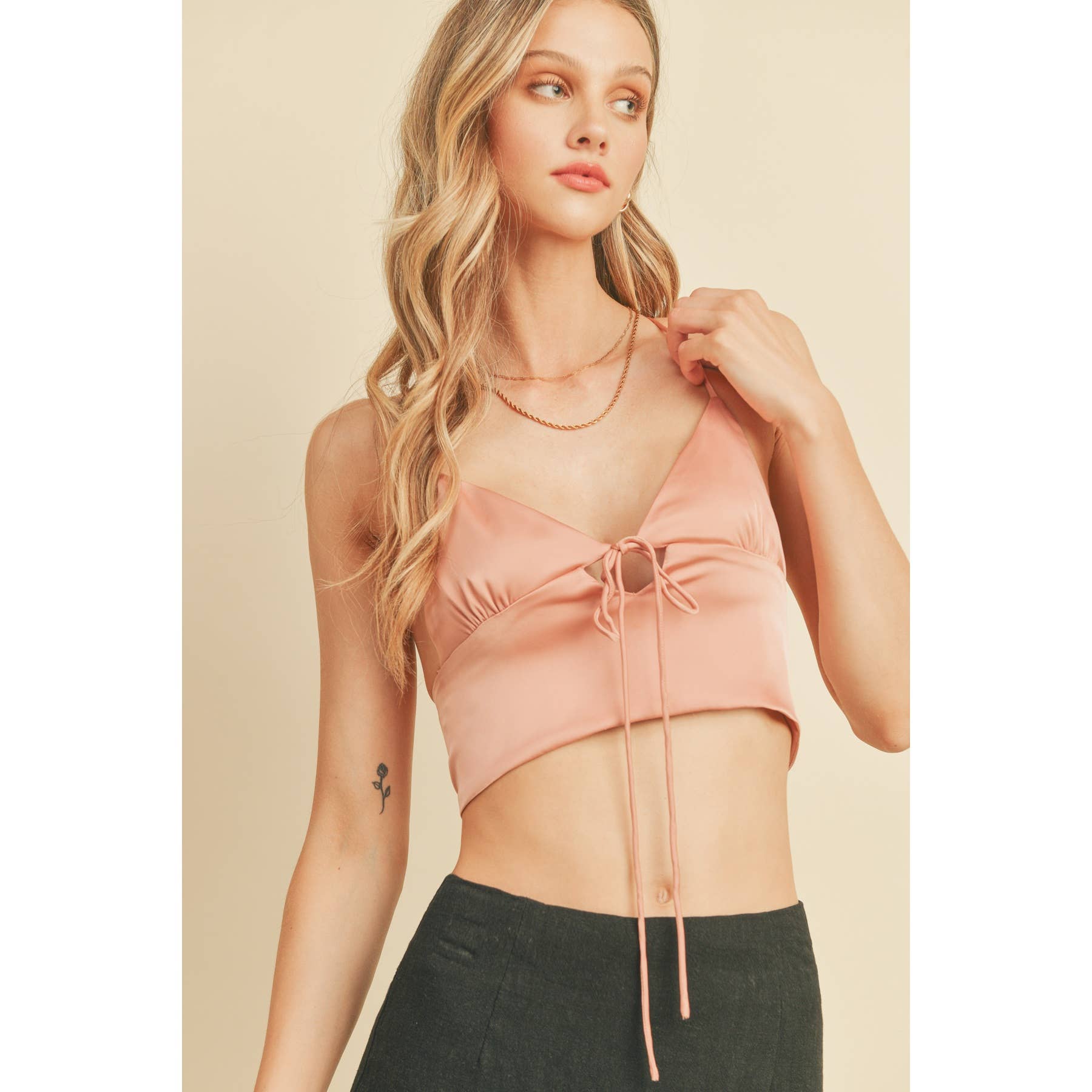 Dress Forum - Wholesale Blouse - Women's - Cross Back Triangle Brami Top (1)11