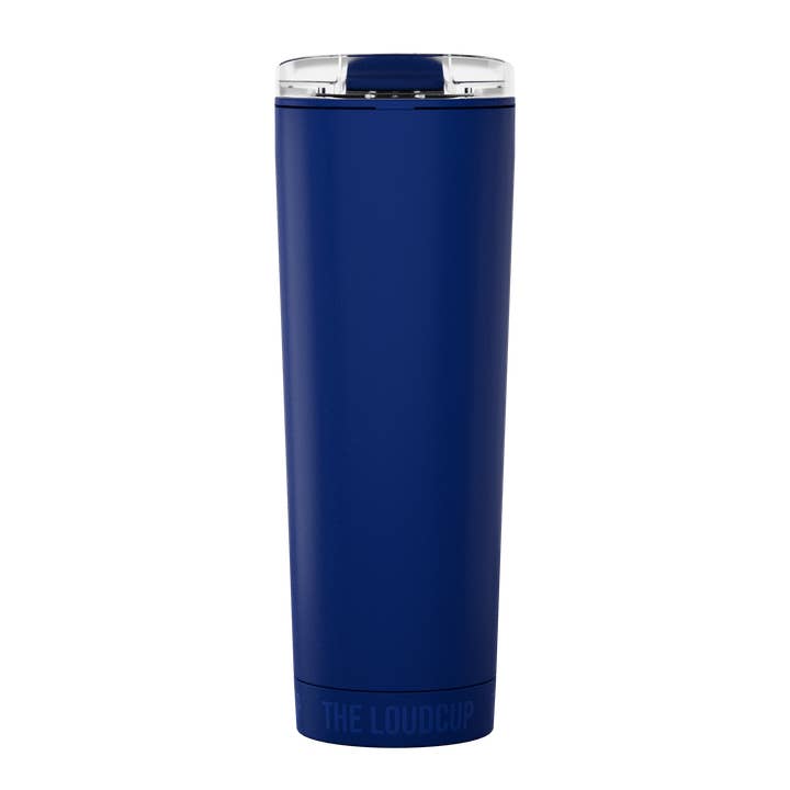 The LoudCup - Wholesale Insulated Mug/Tumbler - LoudCup 23oz Tumbler with Integrated Air Horn - Navy