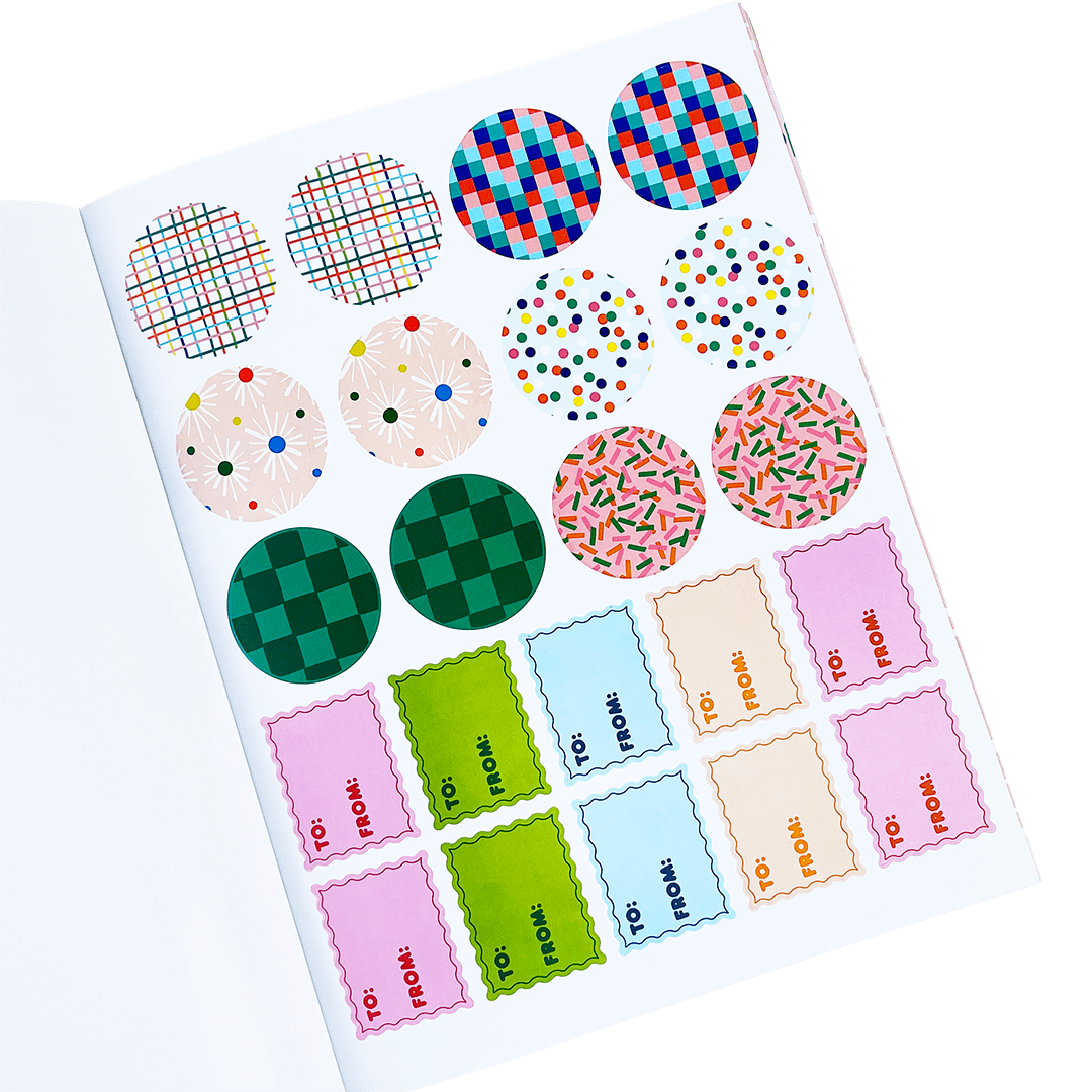 Pipsticks – wholesale Sticker – Fun & Festive Wrapping Paper Book2