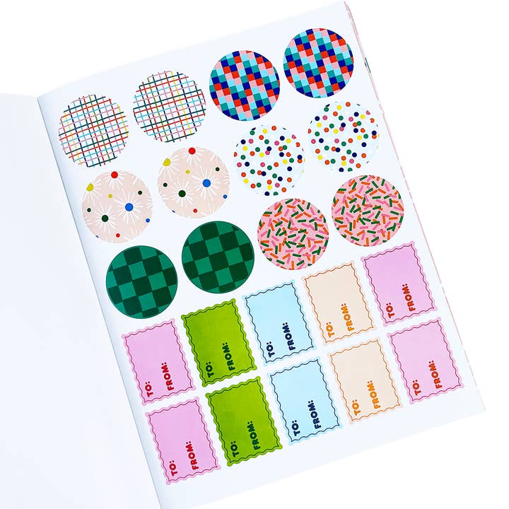Pipsticks – wholesale Sticker – Fun & Festive Wrapping Paper Book2