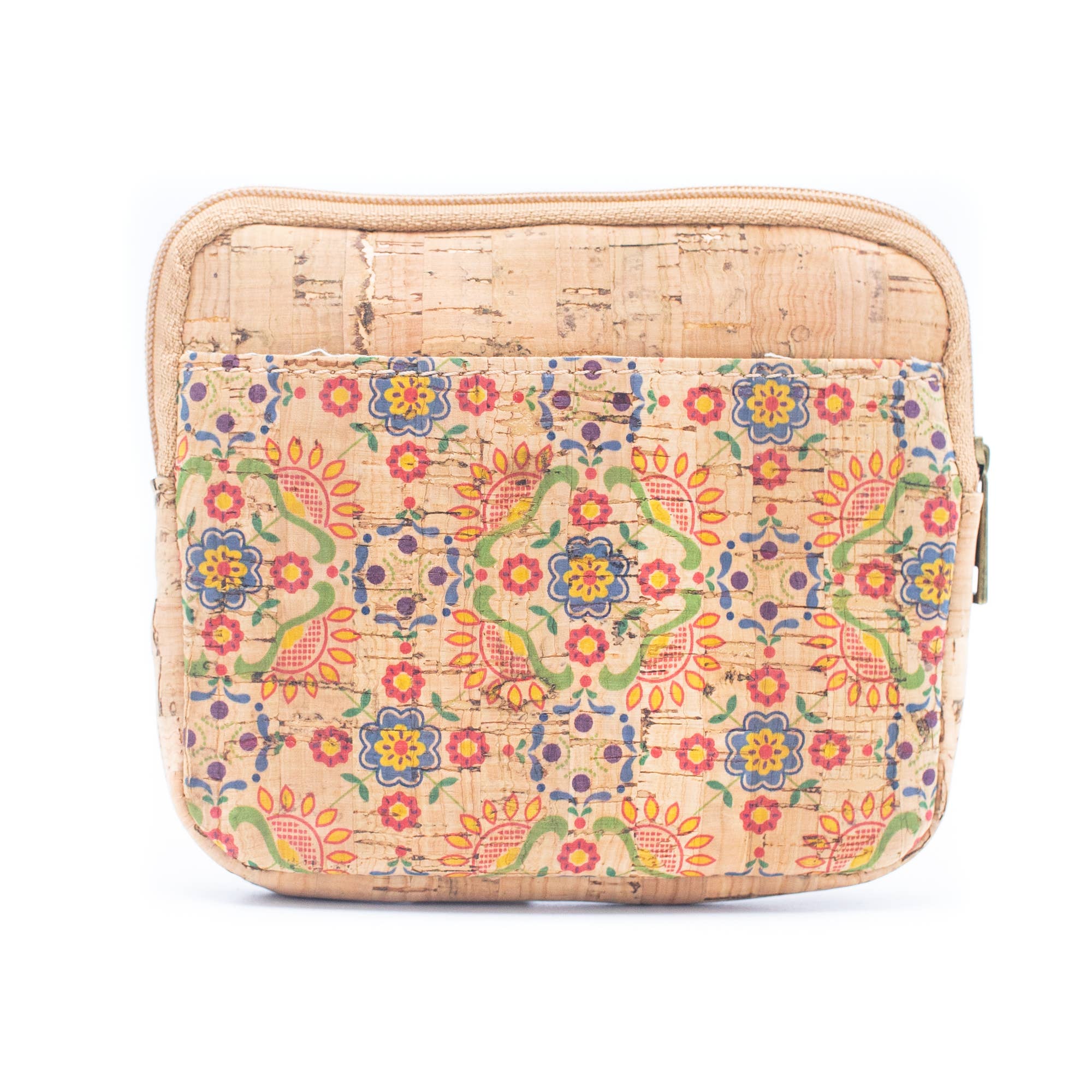 Meninas Bonitas Cork - Venta al por mayor Monedero - Mujer - (5 unidades) monedero de corcho con estampado de monedero BAGF-0011