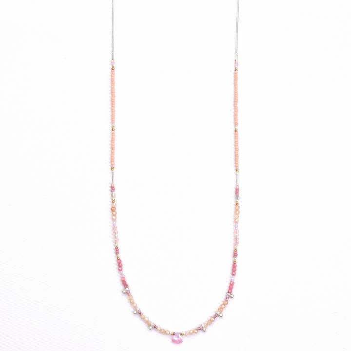 SS Cz Rhodonit Rosenkvarts Tjekkisk Halskæde for engroshandel hos Chipita Accessories