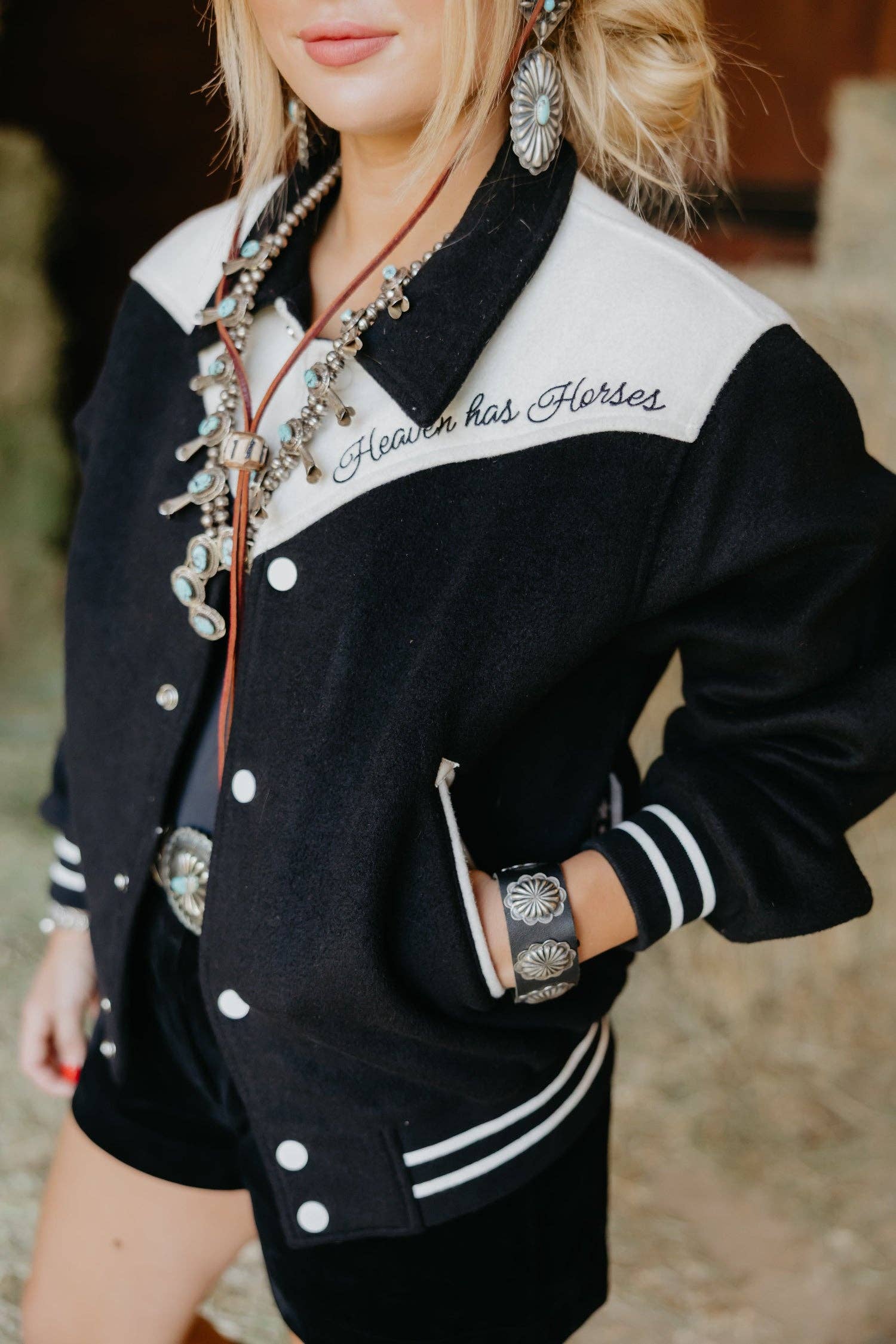 Rodeo Quincy – Engroshandel Jakke - Dame – Himmel Har Heste Jakke5