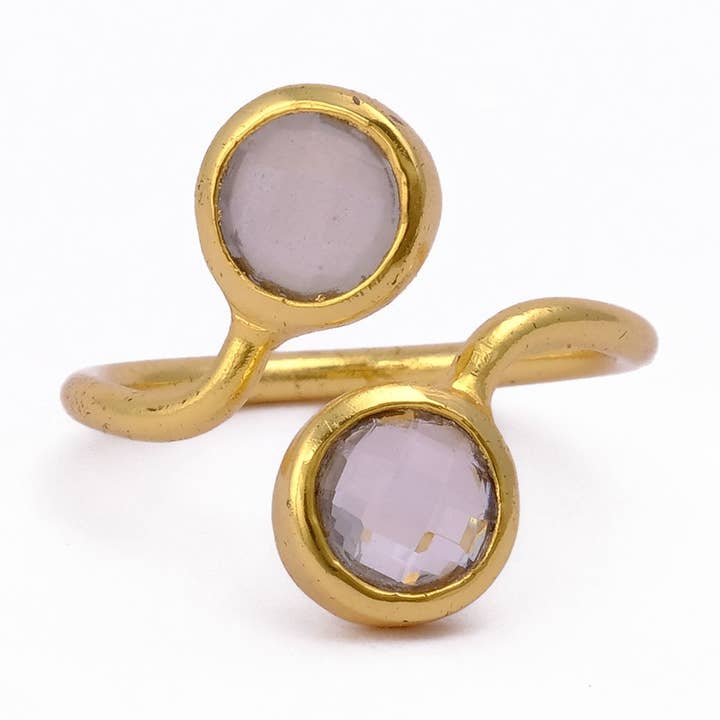 Anel Duo Celestial por atacado de Seher Sf