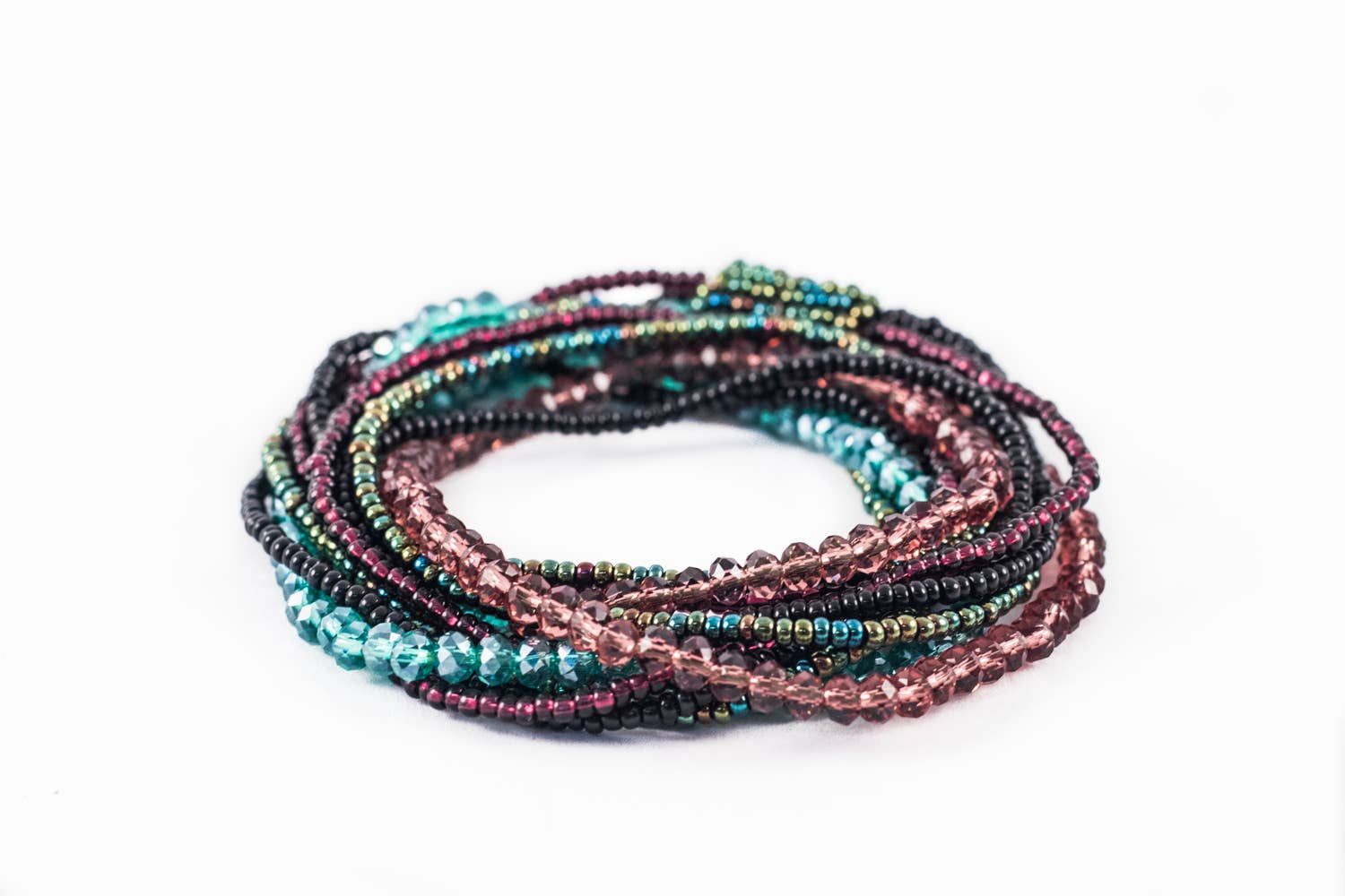 Lucia's Imports - Wholesale Beaded Bracelet - Crystal Wrap Bracelet/Necklace3