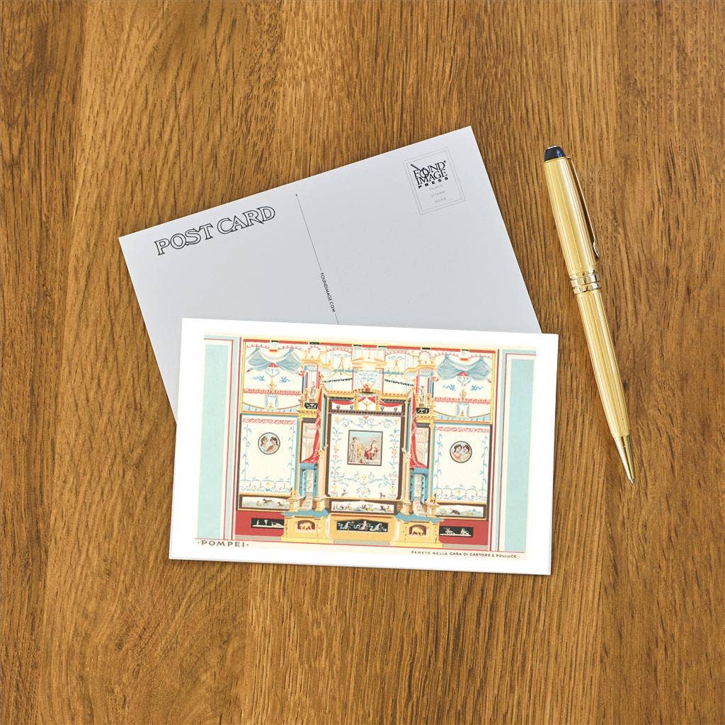 Found Image Press - Wholesale Postcard - Postcard KT-23 Fresco from Pompeii House1