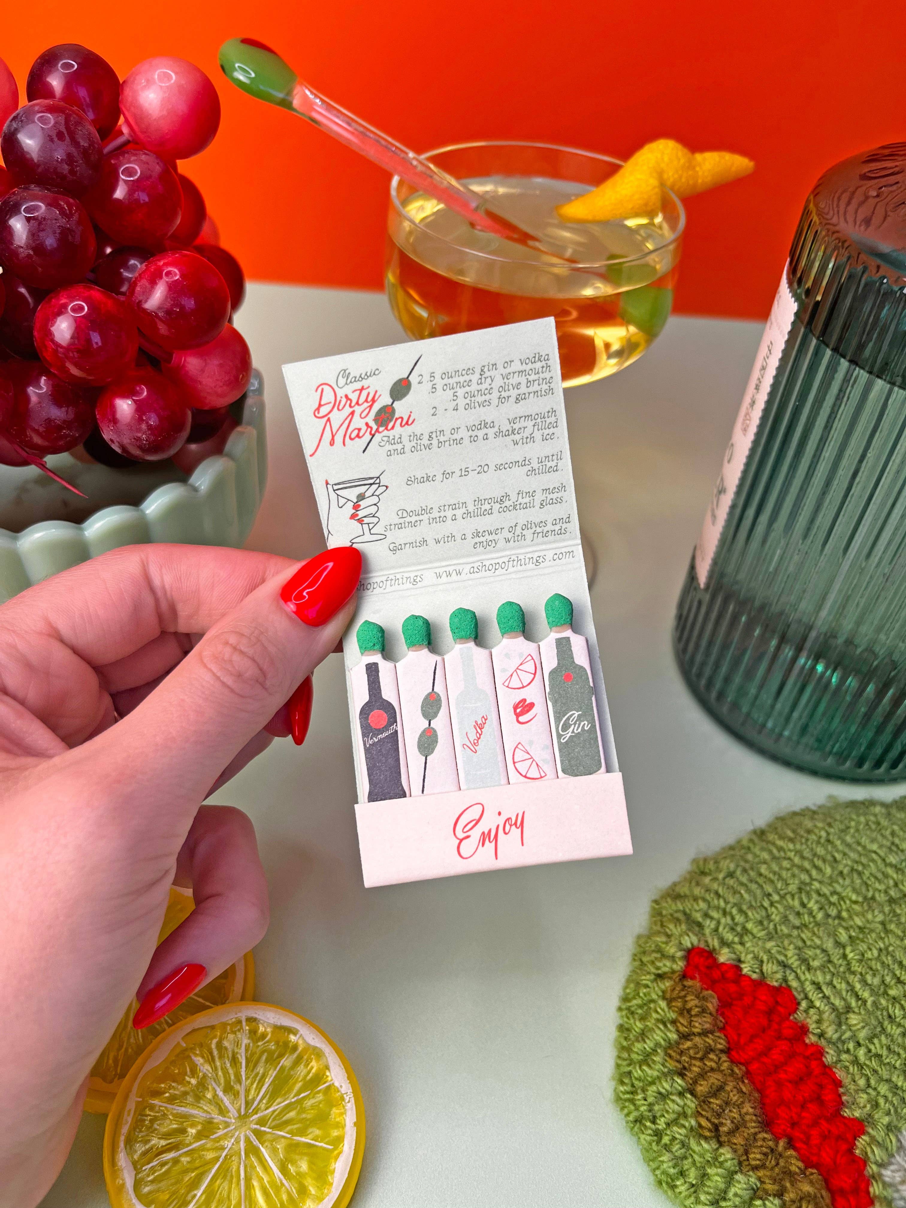 A Shop of Things – wholesale Matches – Martini Matches5