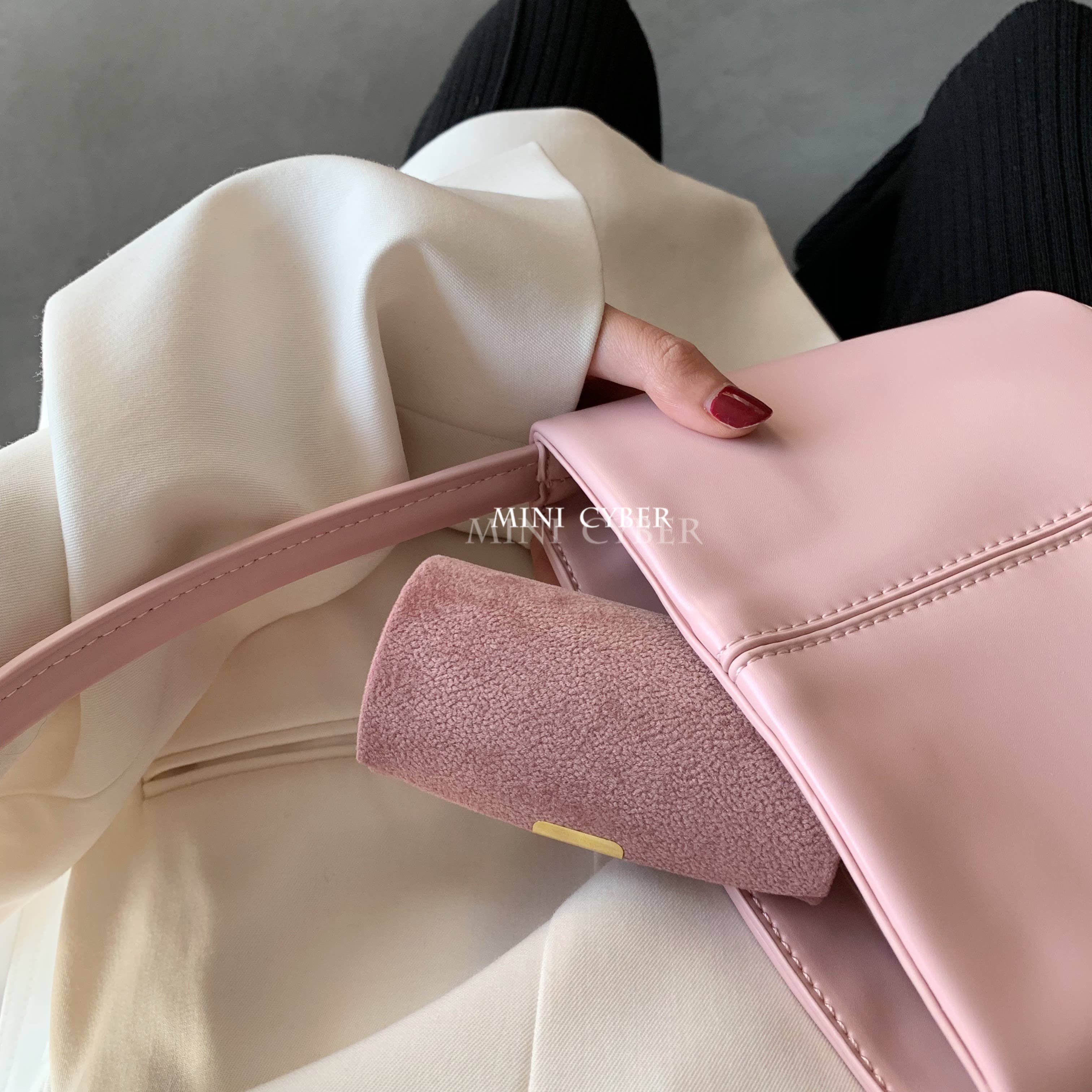 MINICYBER STUDIO - Wholesale Jewelry Box/Organizer - Pink Velvet Travel Case4