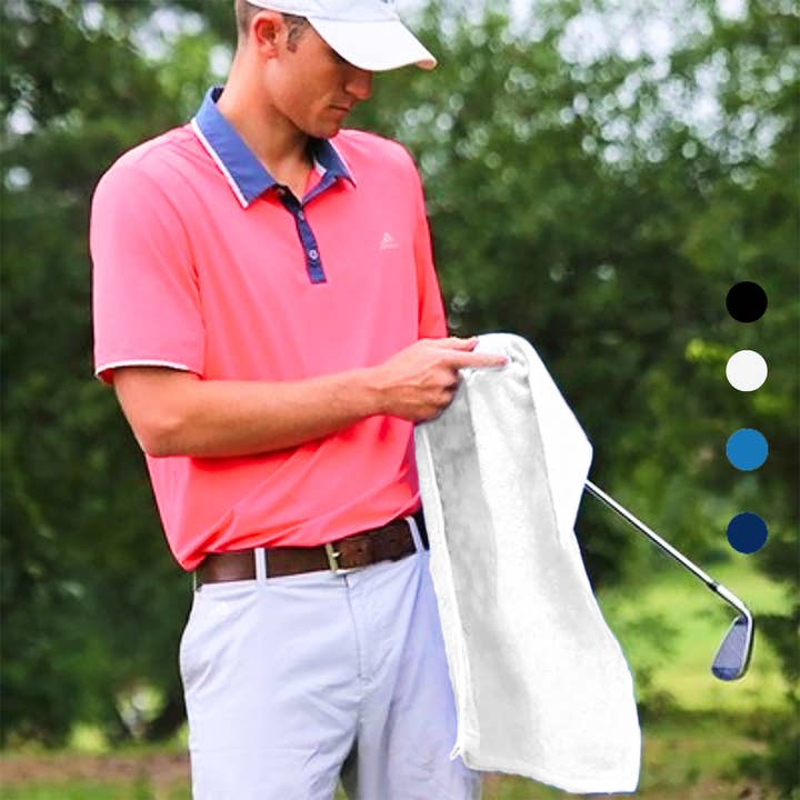 Pro Towels - Wholesale Sports towel - Velour Fingertip Golf Towel: 100% Cotton Terry Velour8