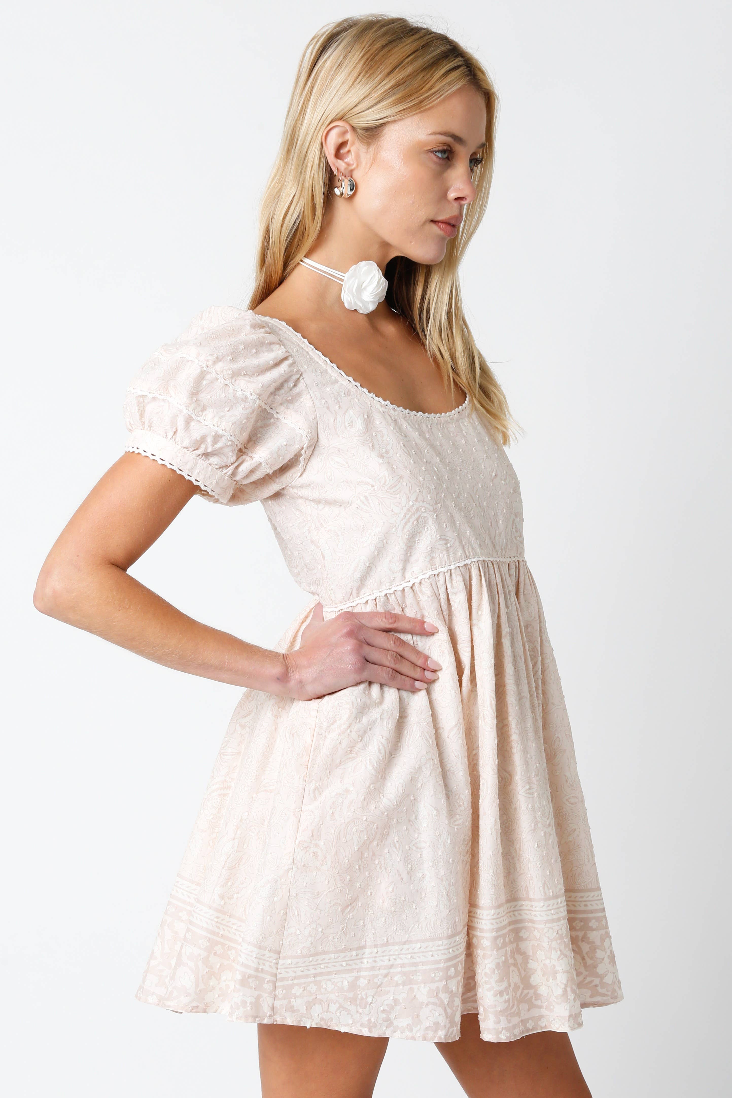 Natural Danielle Dress for wholesale on Faire1