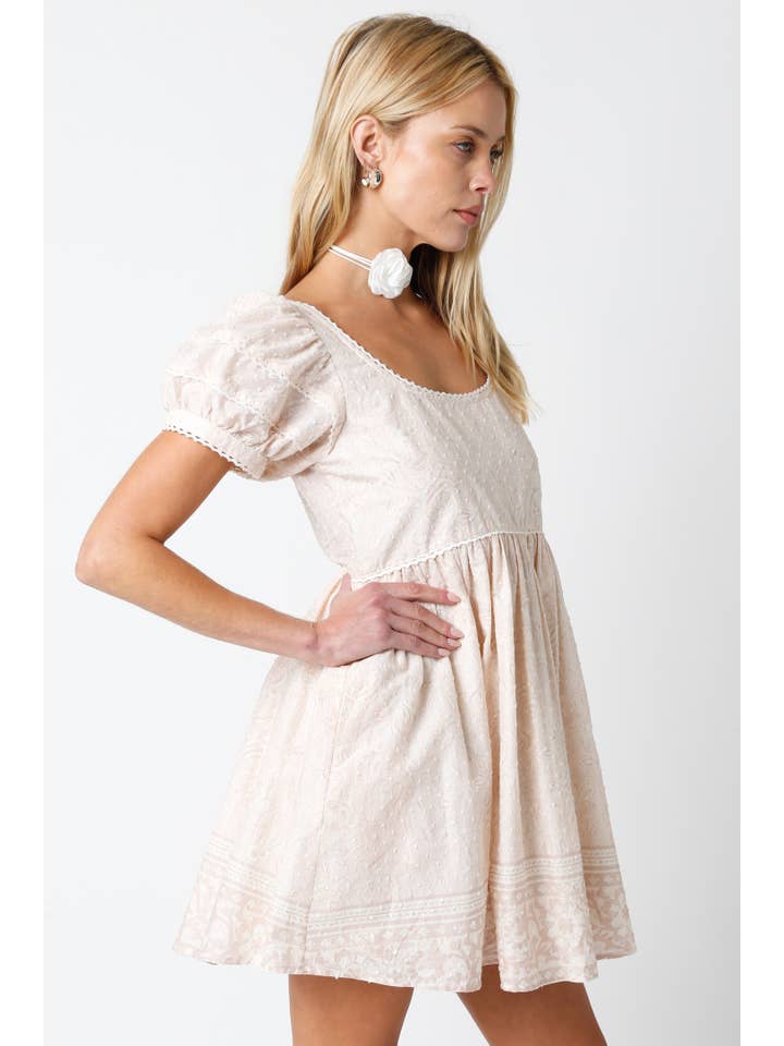 Natural Danielle Dress for wholesale on Faire1