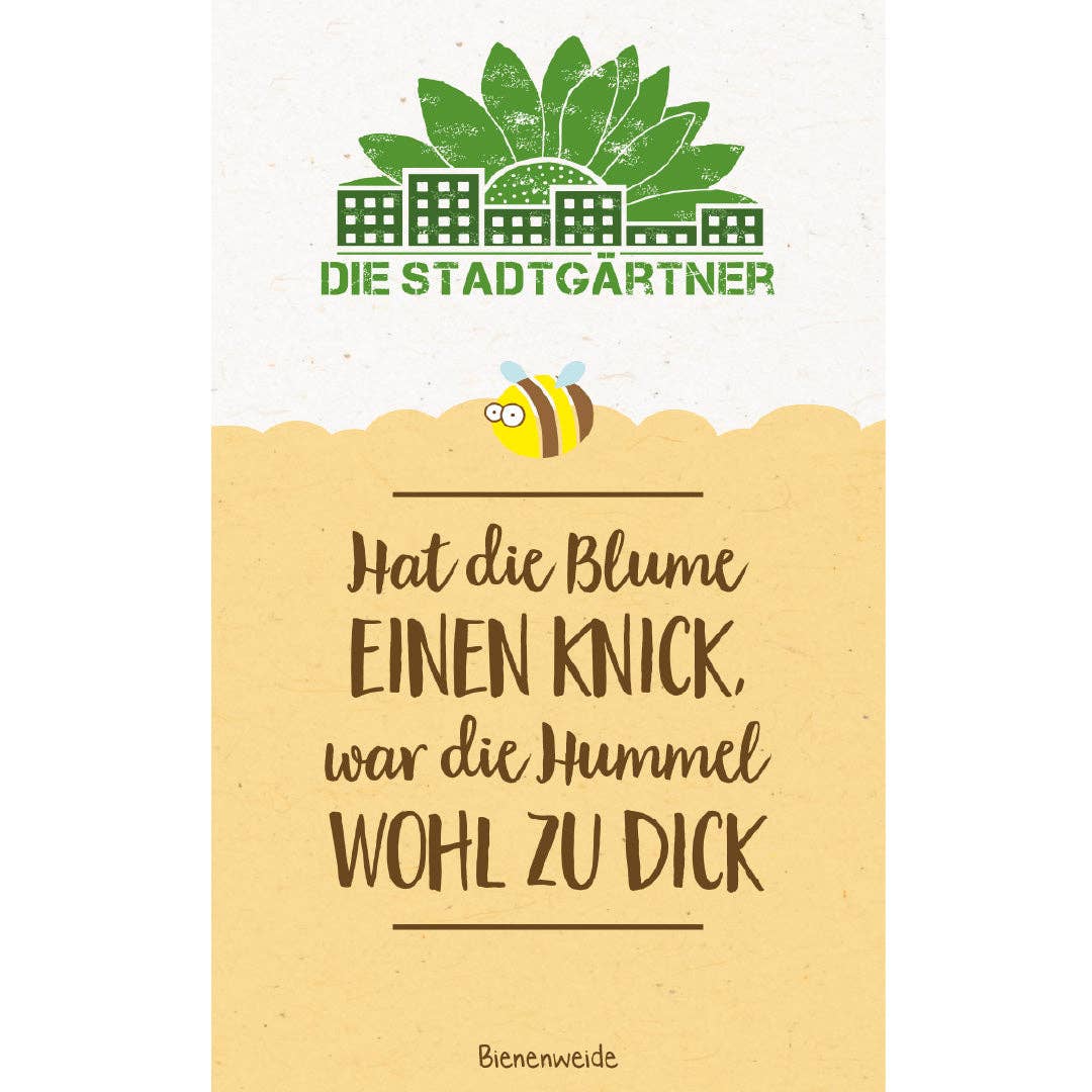 TDJ Stadtgärtner GmbH - Wholesale Everyday Greeting Card - Seed greetings - does the flower have a kink1