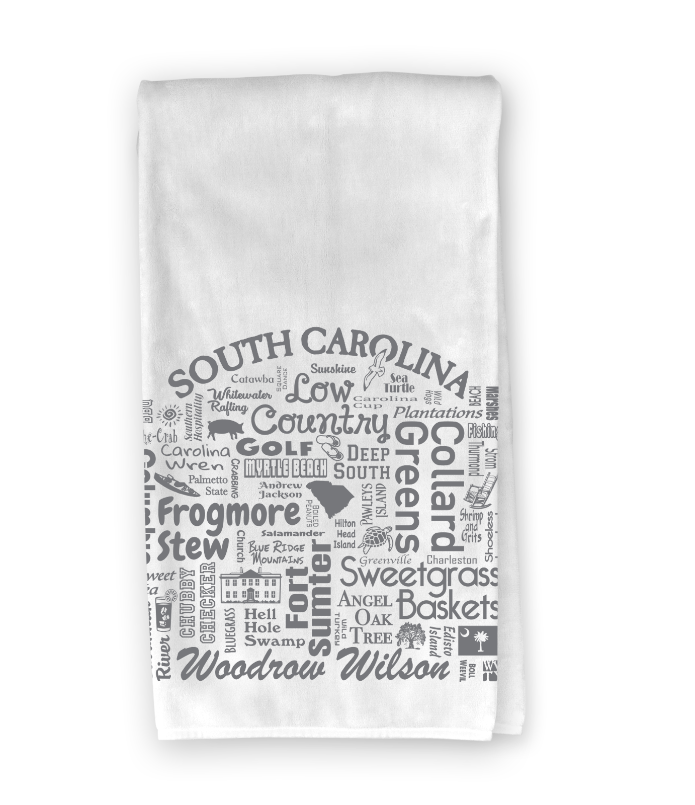 The Buffalo Works - Wholesale Tea Towel - South Carolina Dest. Kitchen Towel - Where Life Takes You2