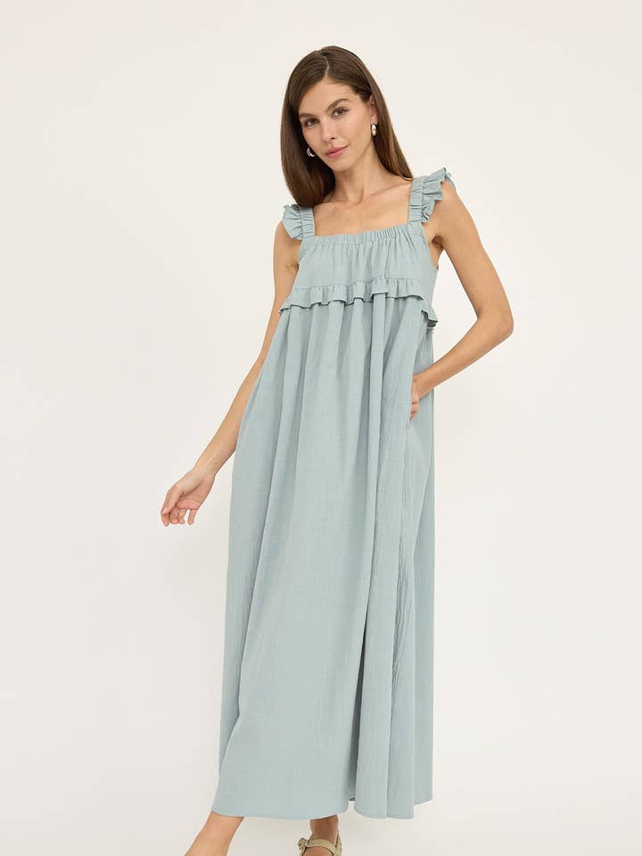 Long Maxi Dress - RD1101 for wholesale by RAISONNEL