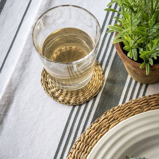 S/4 onderzetters van zeegras voor wholesale door Retreat Home Ltd