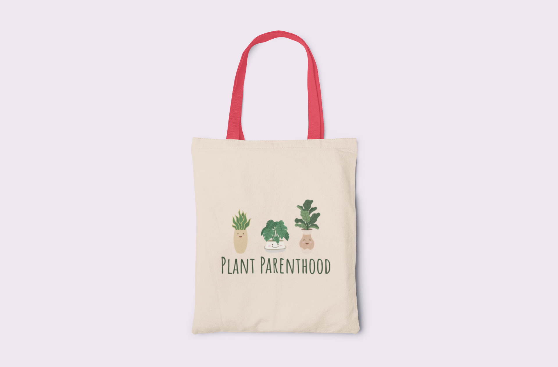 Calm Down Caren - Venta al por mayor Bolsa de asa- Mujer - Bolso Tote Plant Parenthood2
