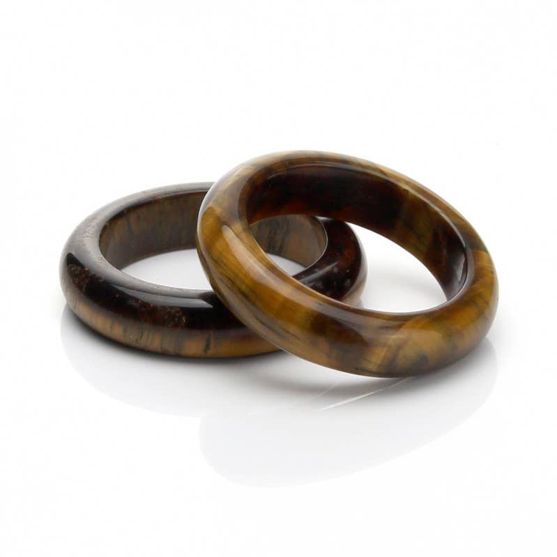 UniArt - Wholesale Single Stone/Solitaire Ring - Tiger's eye ring, alliance model1