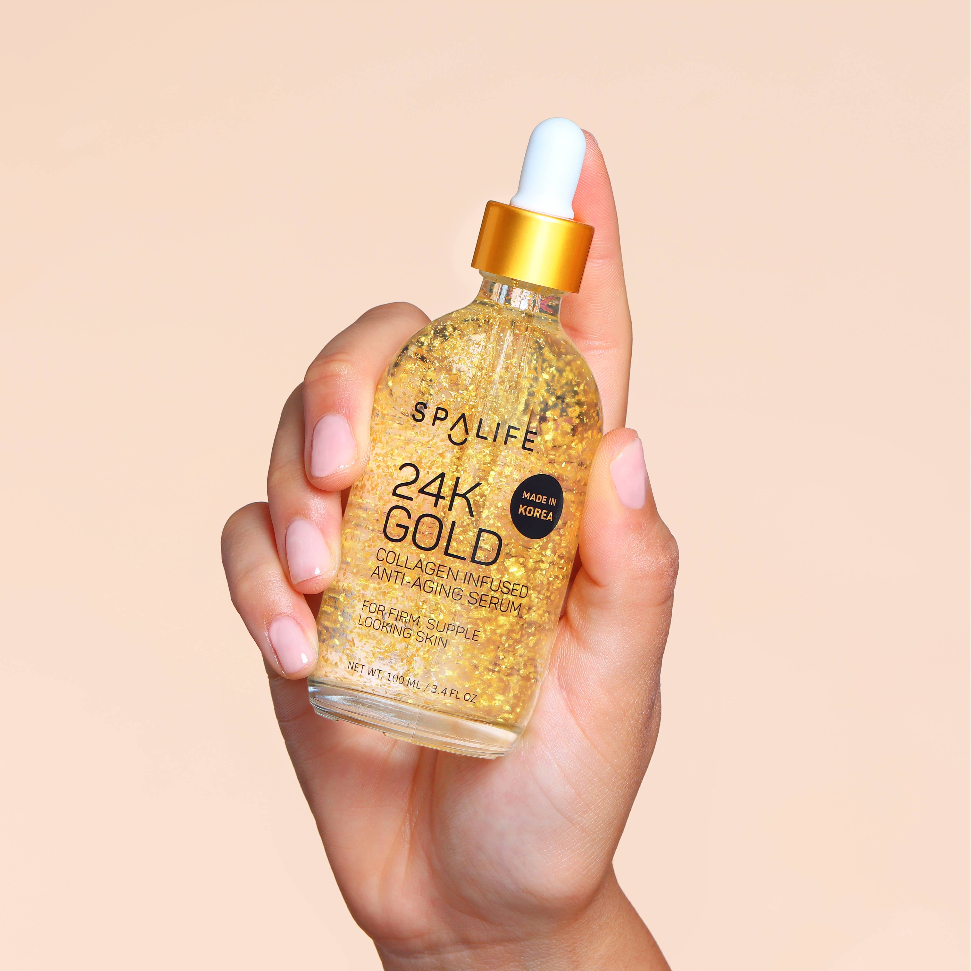 My Spa Life - Wholesale Facial Serum/Concentrate - Gold 24K Collagen Infused Anti-Aging Serum1