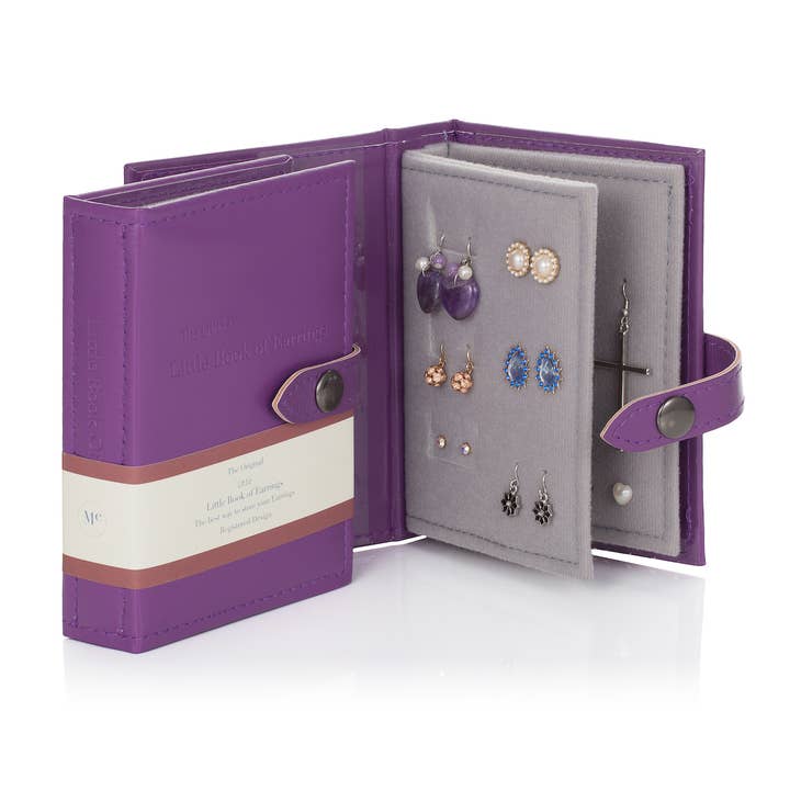 Organizador de pendientes LLBE Purple Perfect para venta al por mayor de Little Shop Of Ltd.