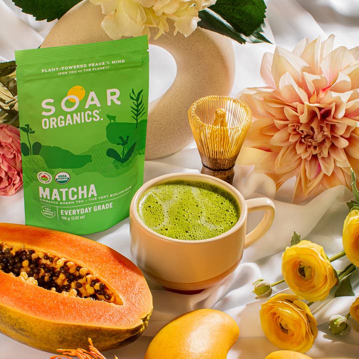 Soar Organics - Vente Thés santé/détox - Matcha quotidien - 100 g3