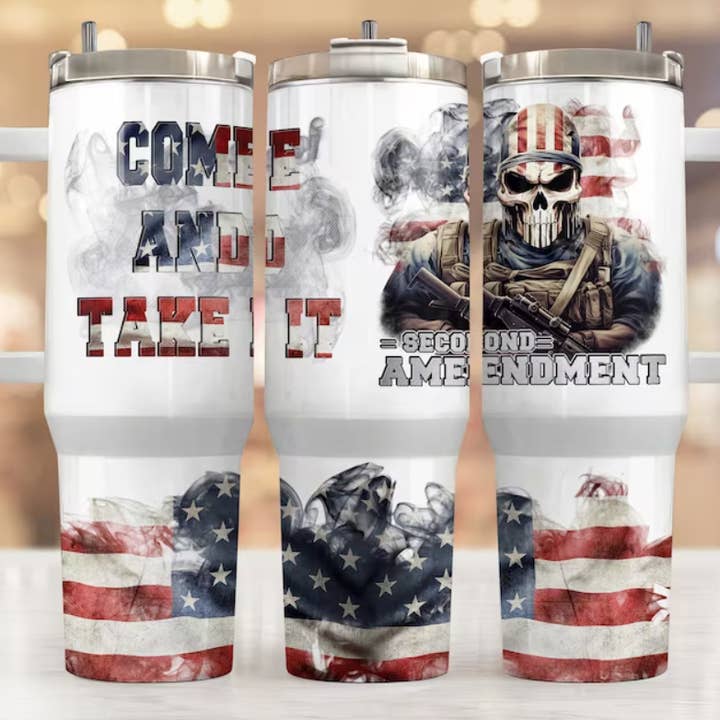 Gobelet Come and Take It 40 oz avec poignée pour la vente par JAC Wholesale