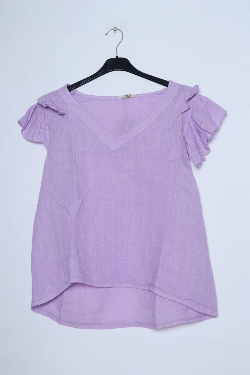 LÉA & LUC - Wholesale Blouse - Women's - 100% Linen Blouse REF. 120191