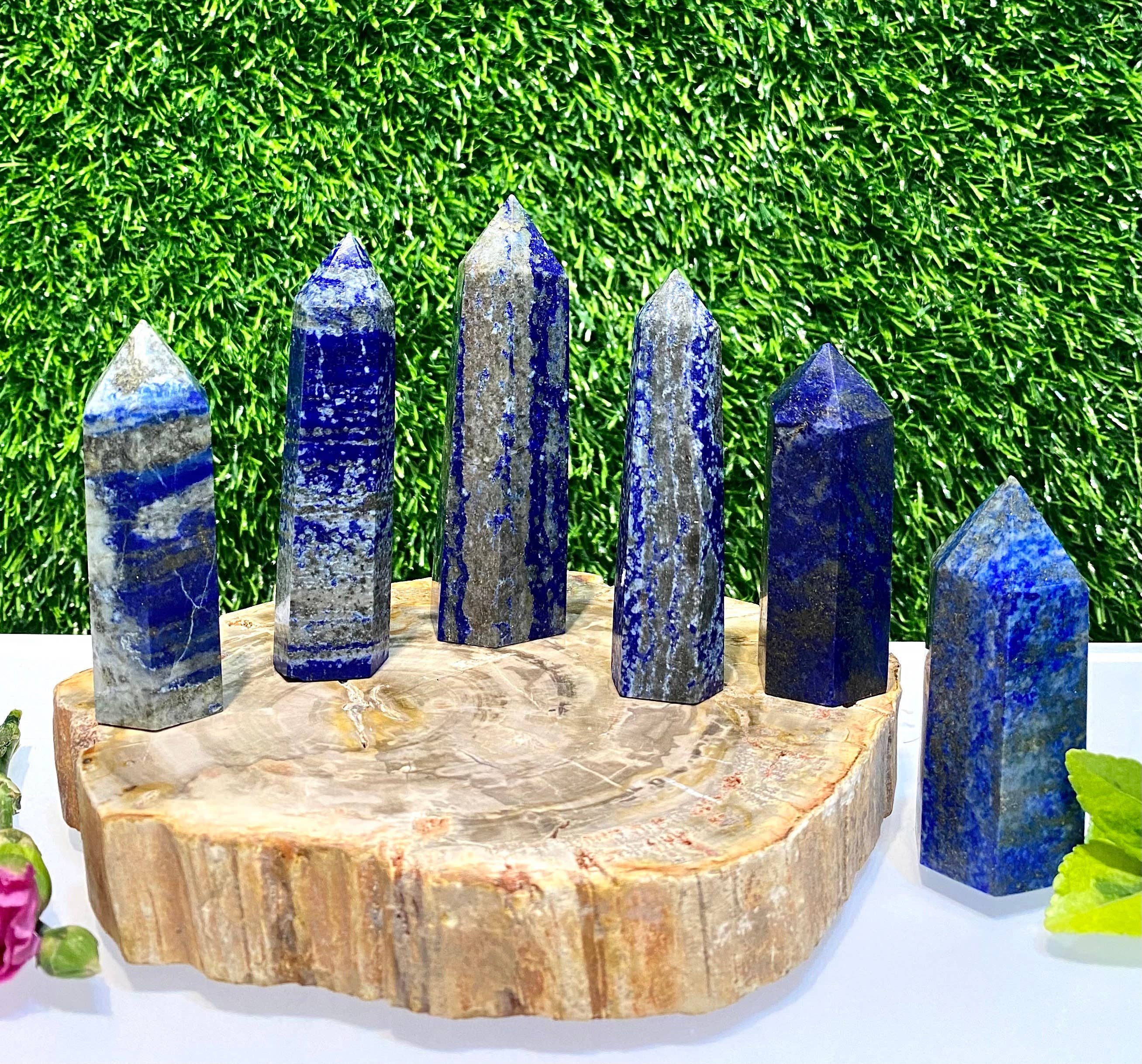 KayleeNYC - Wholesale Spiritual Stone/Crystal - Wholesale Lot 1 Lb Lapis Lazuli Obelisk Tower Point Crystal1