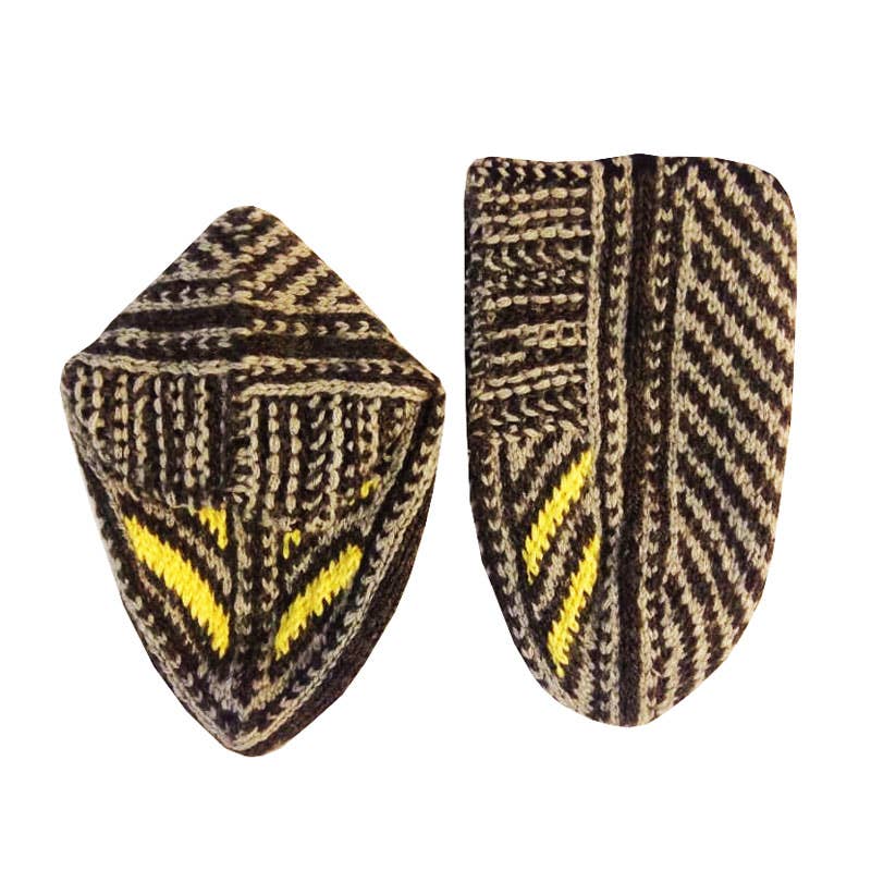 SONNATI - Wholesale Sock Slippers - Unisex - Unisex Wool House Sock Slipper - Brand Name: Zoe (SK 84)19