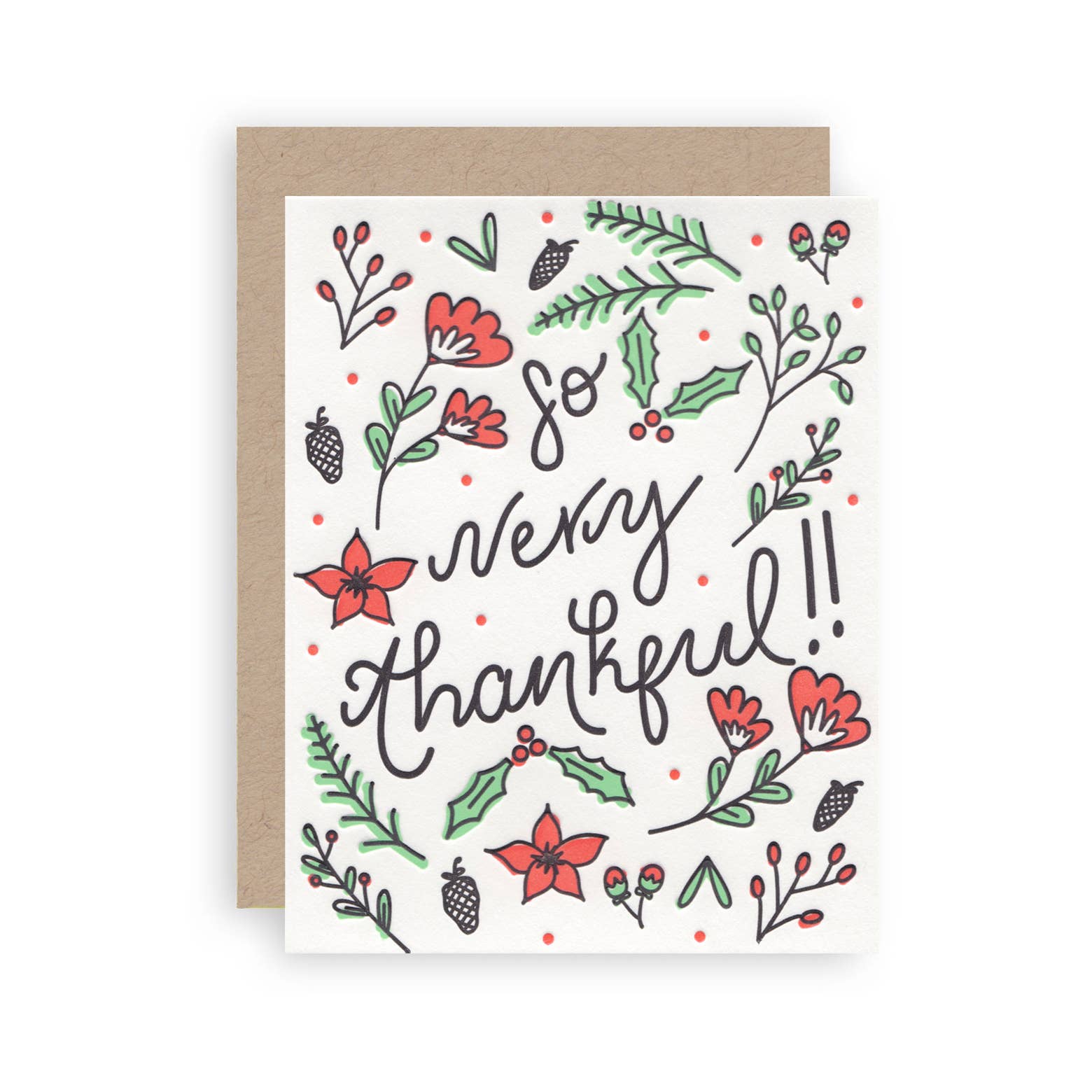 KB Paperie - Wholesale Thank You Card - Very Thankful0