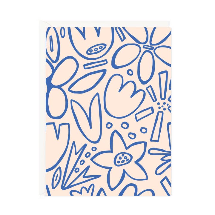 Ramona & Ruth - Wholesale Everyday greeting card - Garden Floral Mini Card0