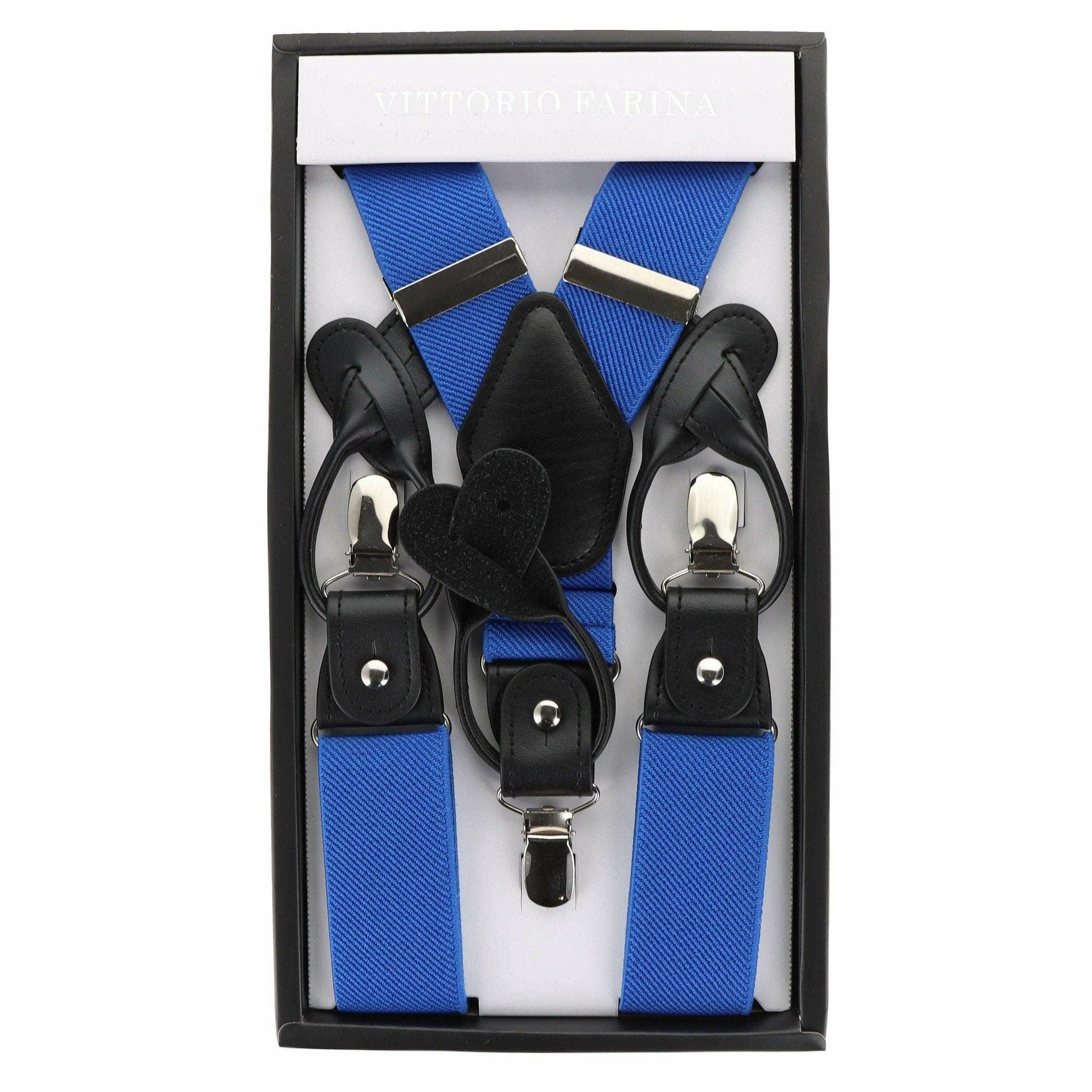 Dubal Brothers - Wholesale Suspenders - Men's - Vittorio Farina Men's Vibrant Colorful Convertible Suspender by Classy Cufflinks8