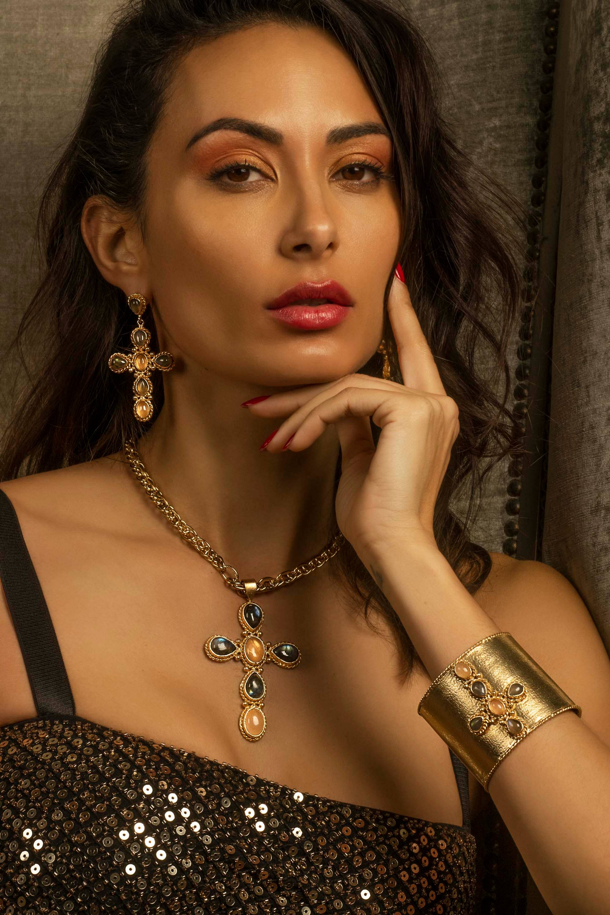 NIIKI PARIS - Vente Boucles d'oreilles pendantes - Boucles d'Oreilles femme NCE3522