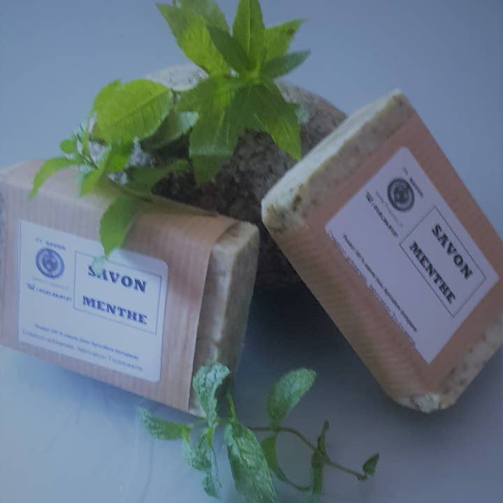 SAVON MENTHE pour la vente par FT-Savon