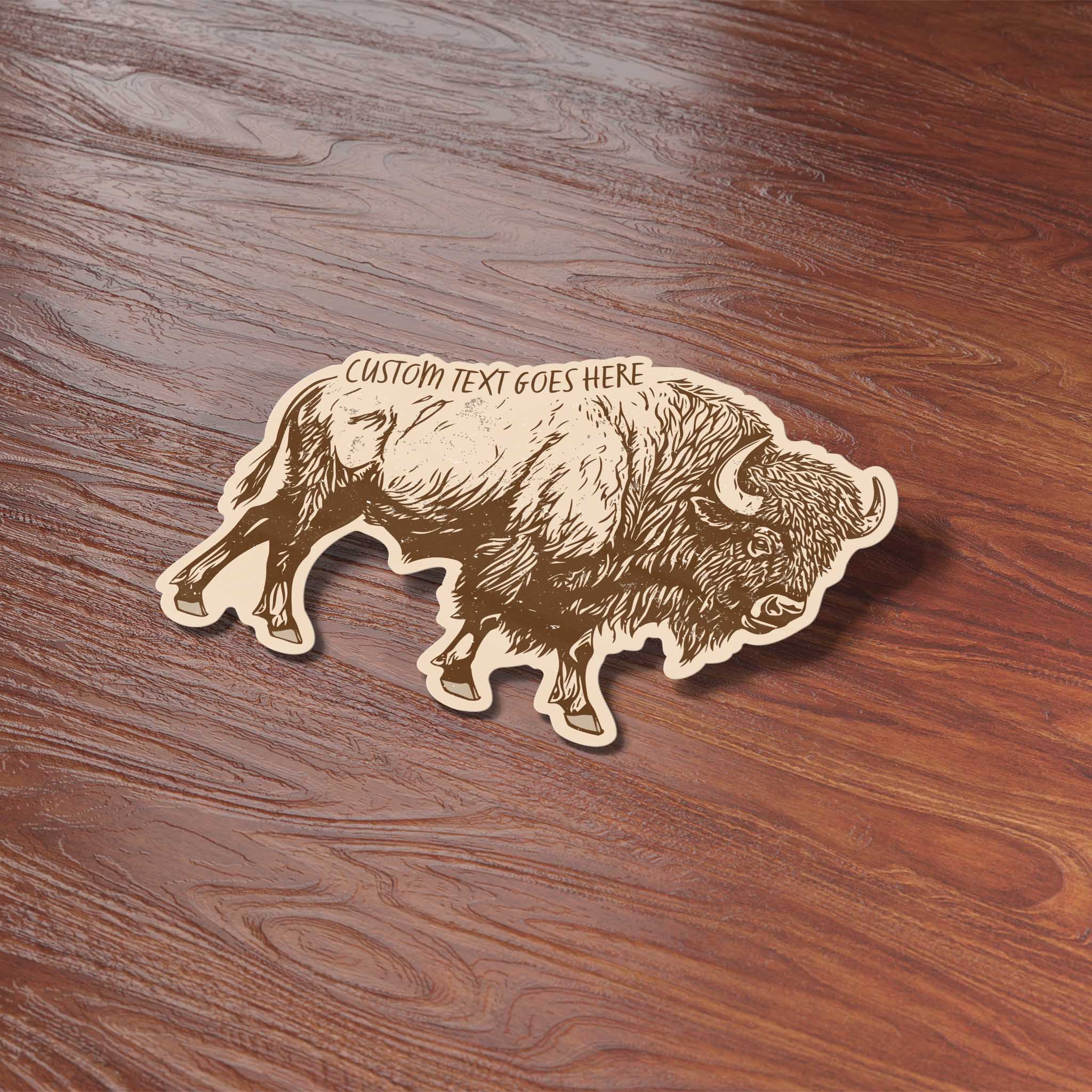 Sentinel Supply - Wholesale Sticker - Op maat gemaakte buffelstickers - Name Drop Nature-stickers7