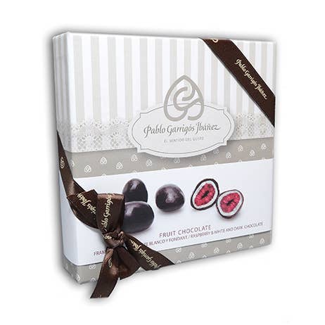 Chocolate Vintage Framboesa & Chocolate Branco e Negro 100g por atacado de PABLO GARRIGÓS IBÁÑEZ