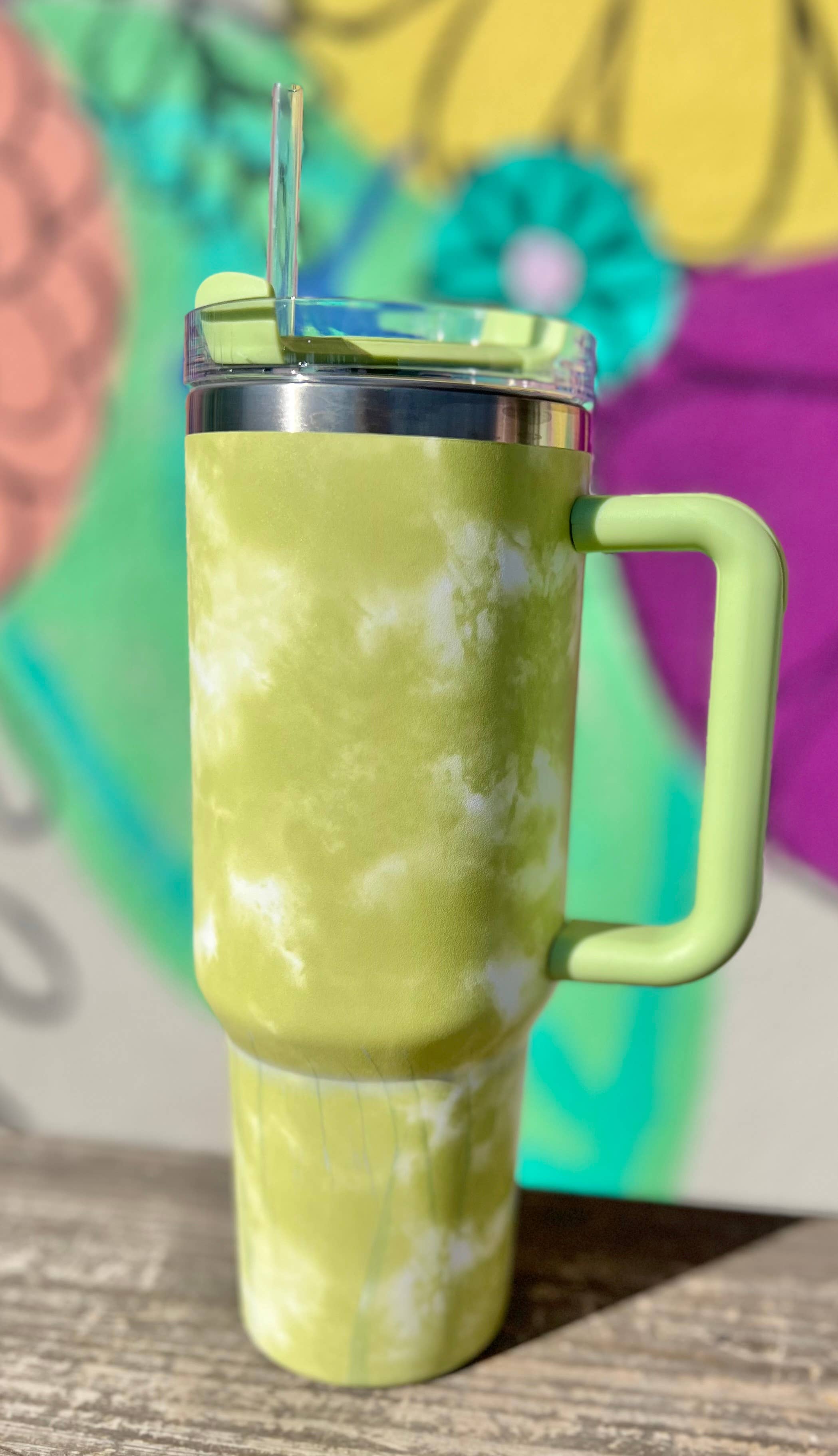 Briano Wholesale - Wholesale Insulated Mug/Tumbler - Tie Dye Cloud 40oz Tumblers4