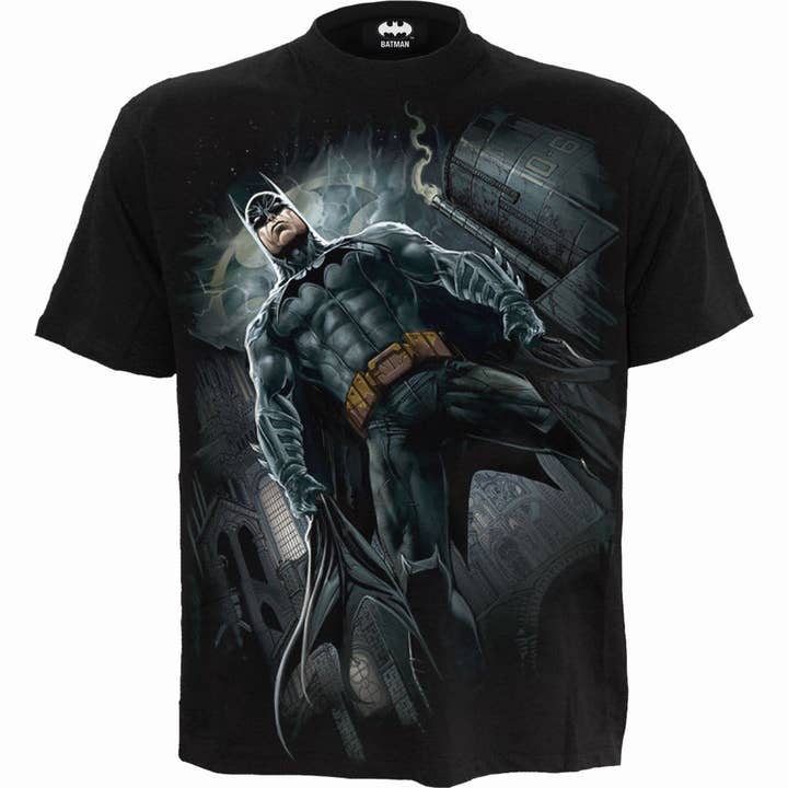 Spiral - Venta al por mayor Camiseta estampada - Unisex - Camiseta Batman - LLAMADA DEL CABALLERO - Negra