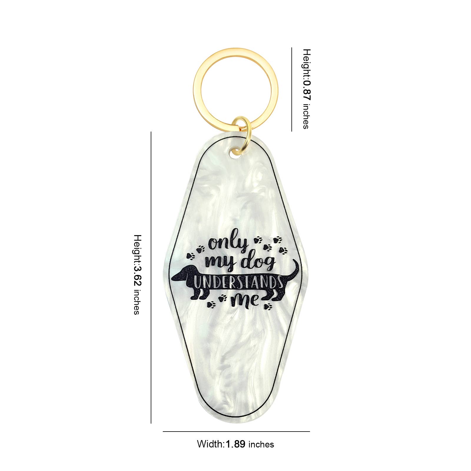 Sparkle Being – wholesale Keychain – Women's – Vintage Retro Style Motel Hotel Keychain Key Ring6