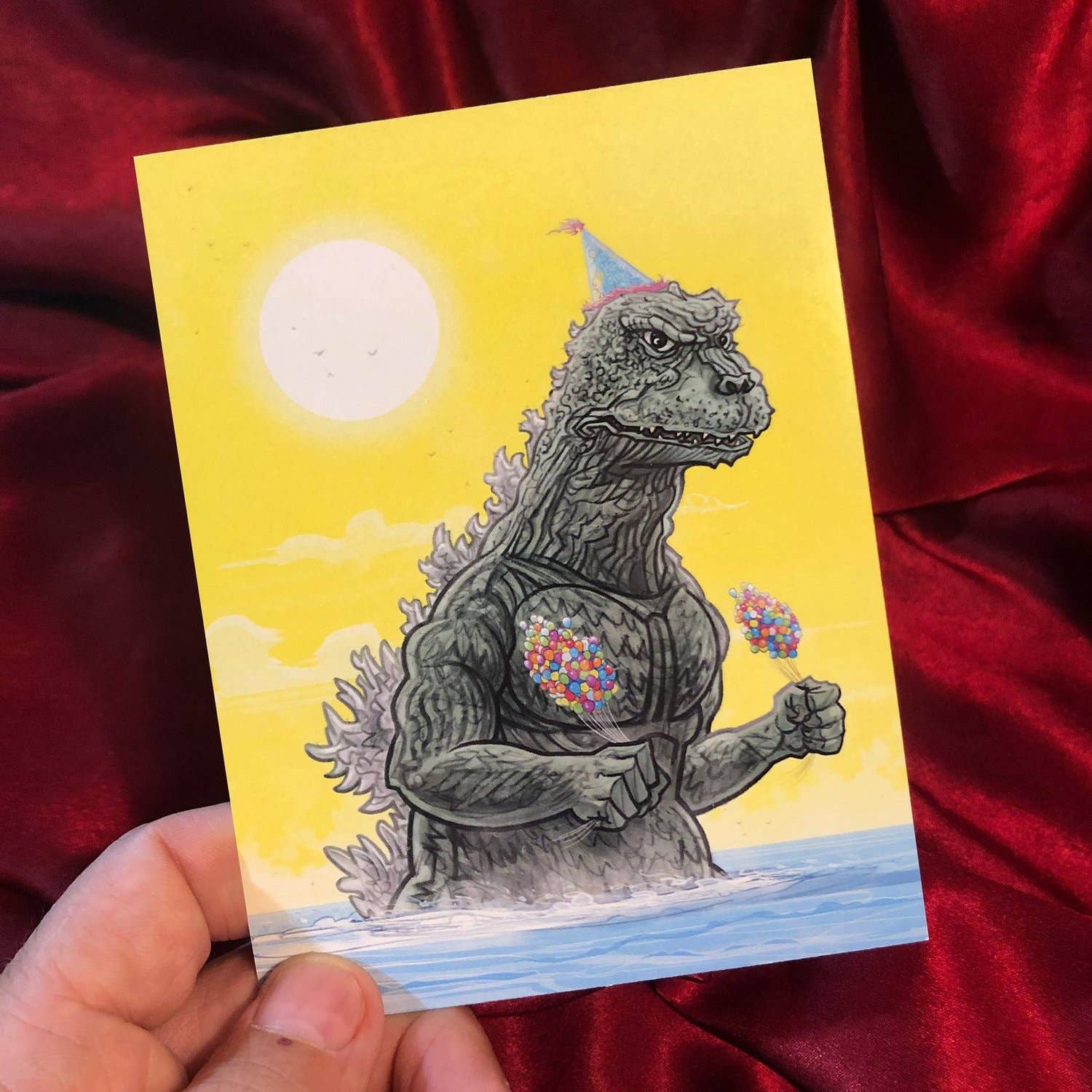 Castle McQuade - Wholesale Birthday Card - MONSTER ISLAND Birthday Card2