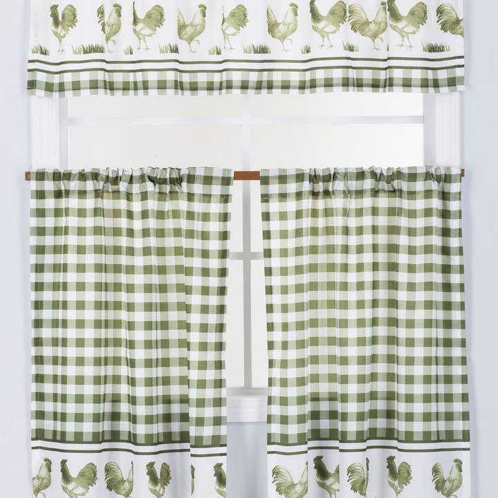 Twin Brothers Import – Engroshandel Gardin – 3-delt køkkengardin