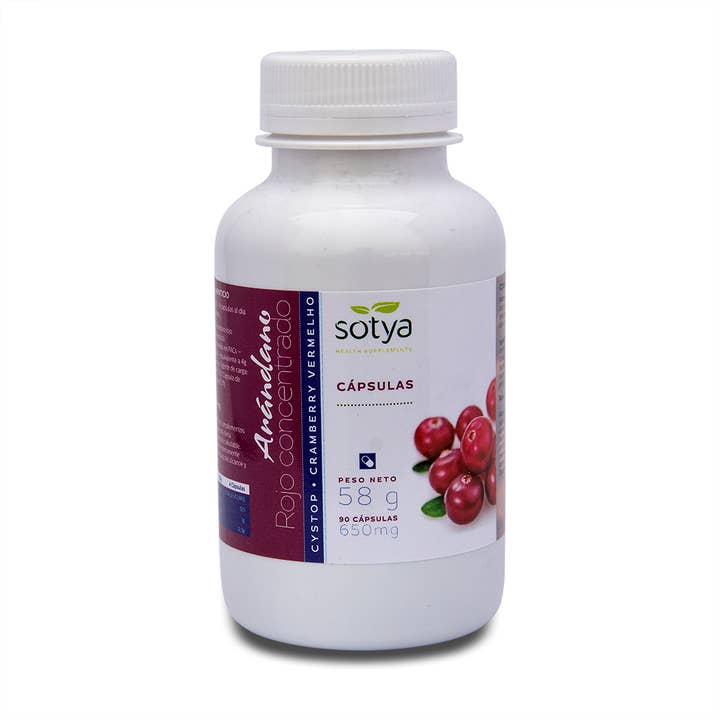 SOTYA Red Cranberry Concentrate 90 capsules for wholesale by Pridahofarma