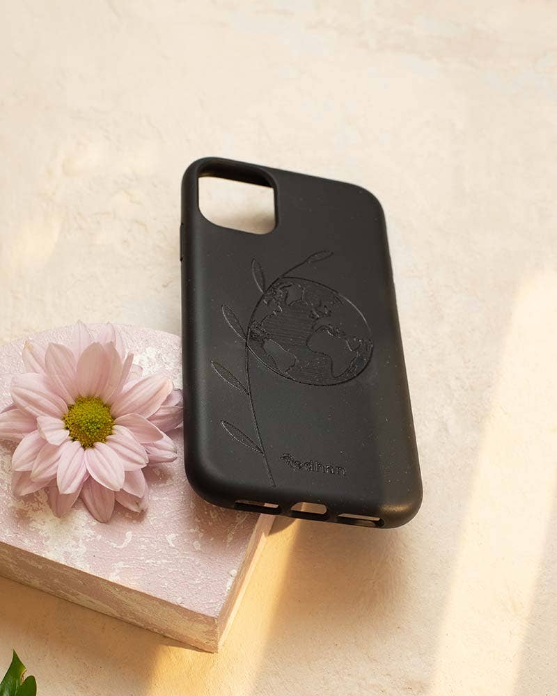 Redhan - Wholesale Phone Case - Unisex - Biodegradable and Eco-friendly Phone Case in Black - Earth5