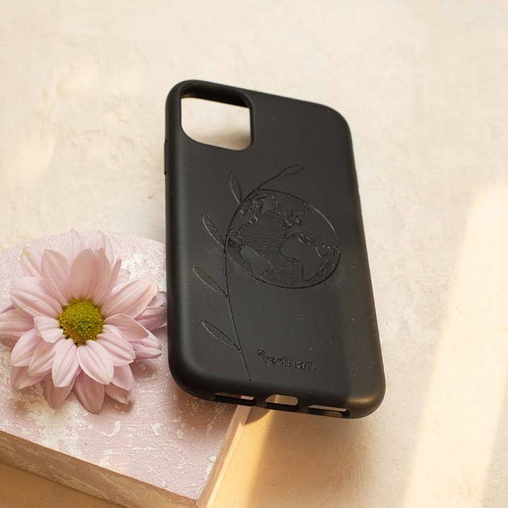 Redhan - Wholesale Phone Case - Unisex - Biodegradable and Eco-friendly Phone Case in Black - Earth5